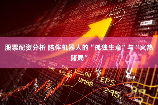 股票配资分析 陪伴机器人的“孤独生意”与“火热赌局”